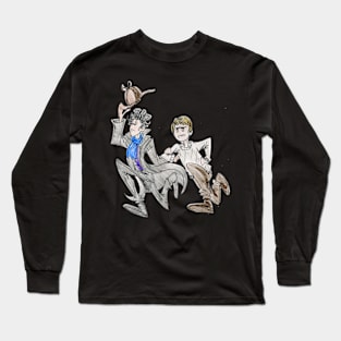 Sherlock doodle Long Sleeve T-Shirt